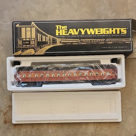 Orange and Black Model Train Car - Picture 1 of 6